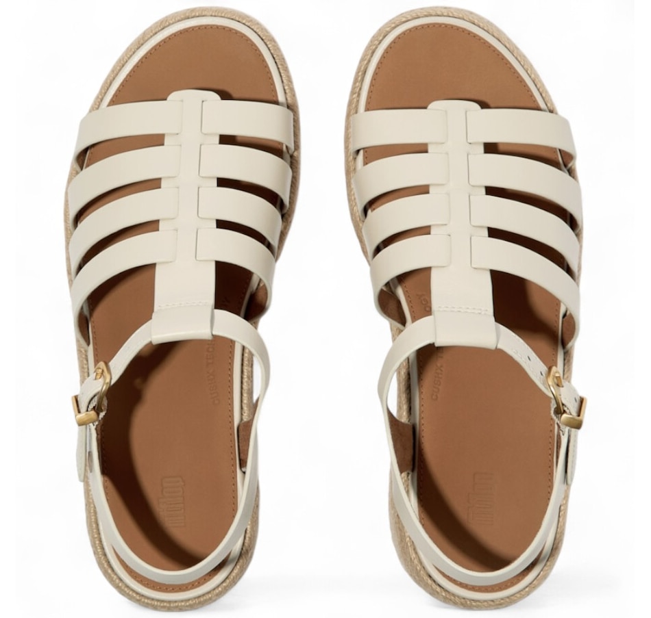 Image 102153_ALTMORE5.jpg, Product 102-153 / Price $99.33, FitFlop Platforms Espadrille Leather Fisherman Wedge Sandal from FitFlop on TSC.ca's Shoes department