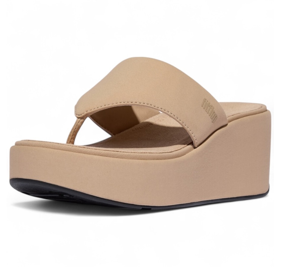 Image 102154_BGE.jpg, Product 102-154 / Price $49.33 - $89.33, FitFlop Platfforms Wedge Toe Post Sandal from FitFlop on TSC.ca's Shoes department