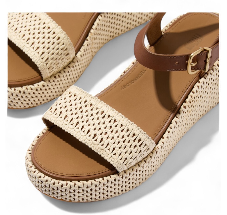 Image 102155_ALTMORE6.jpg, Product 102-155 / Price $160.00, FitFlop PlatFForms Woven Wedge Ankle Strap Sandal from FitFlop on TSC.ca's Shoes department