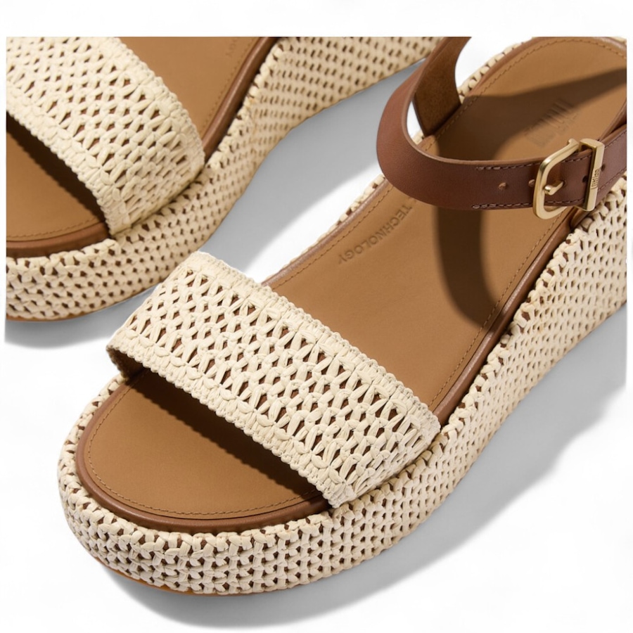 Image 102155_ALTMORE6.jpg, Product 102-155 / Price $160.00, FitFlop PlatFForms Woven Wedge Ankle Strap Sandal from FitFlop on TSC.ca's Shoes department