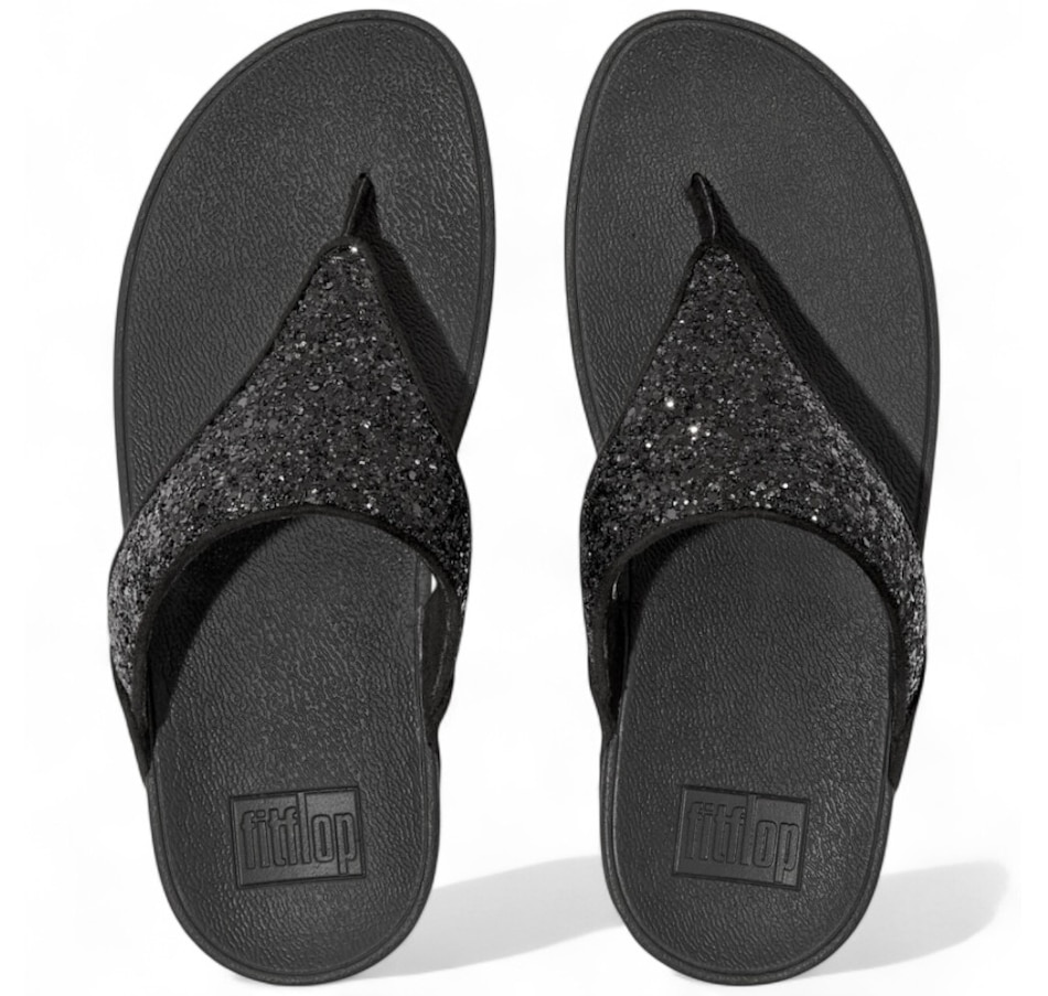 Image 102157_ALTMORE1.jpg, Product 102-157 / Price $49.33, FitFlop Lulu Glitter Toe Post Sandal from FitFlop on TSC.ca's Shoes department