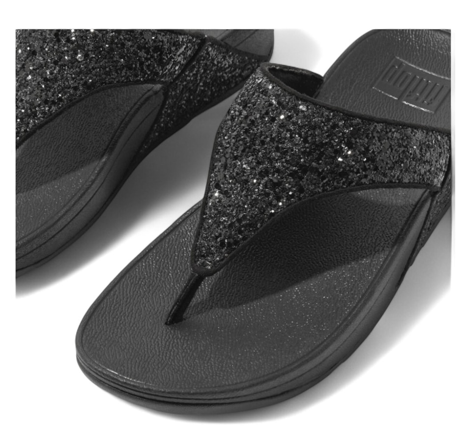 Image 102157_ALTMORE2.jpg, Product 102-157 / Price $49.33, FitFlop Lulu Glitter Toe Post Sandal from FitFlop on TSC.ca's Shoes department