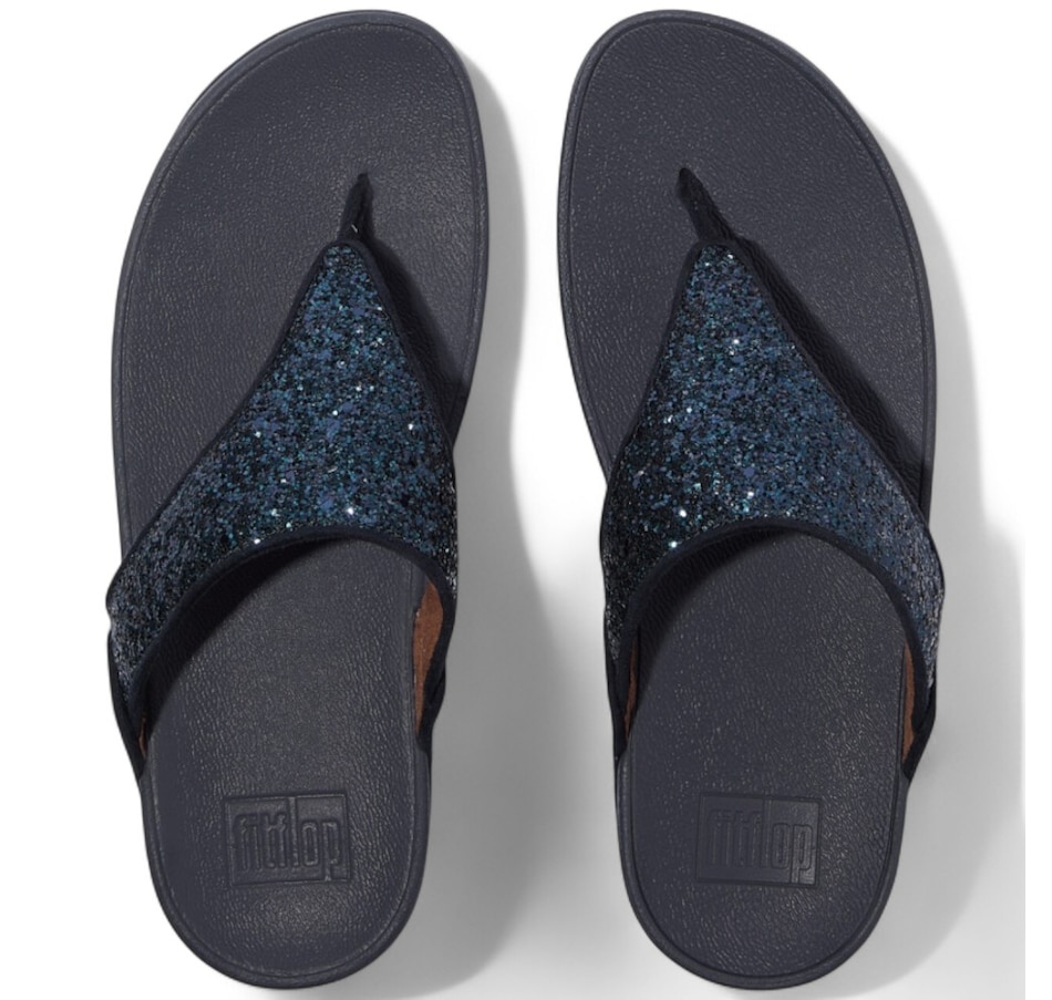 Image 102157_ALTMORE5.jpg, Product 102-157 / Price $49.33, FitFlop Lulu Glitter Toe Post Sandal from FitFlop on TSC.ca's Shoes department