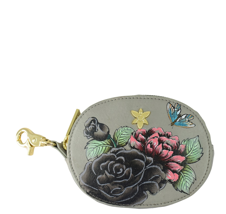 Image 102161_FLRGN.jpg, Product 102-161 / Price $68.00, Anuschka Coin Pouch from Anuschka Handbags on TSC.ca's Fashion department