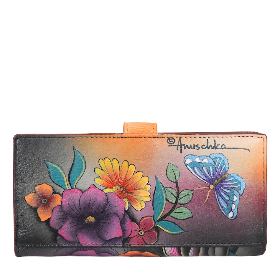 Image 102162_ALTMORE1.jpg, Product 102-162 / Price $122.00, Anuschka Organizer Wallet from Anuschka Handbags on TSC.ca's Fashion department