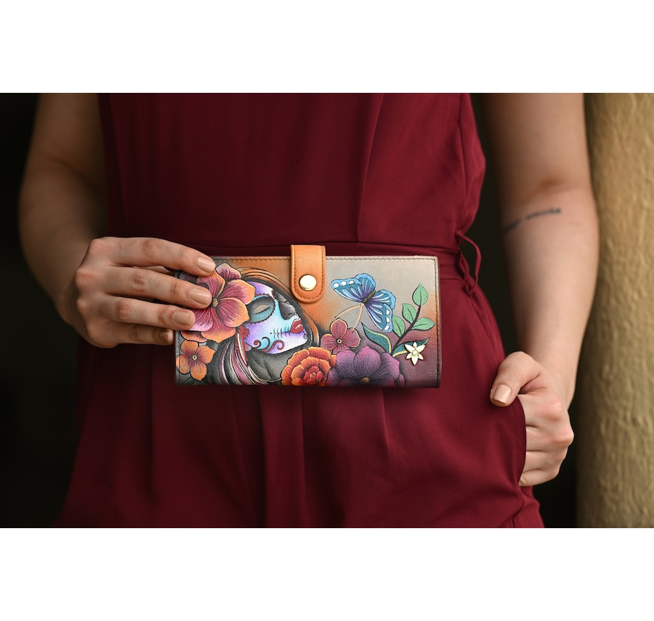 Image 102162_ALTMORE11.jpg, Product 102-162 / Price $122.00, Anuschka Organizer Wallet from Anuschka Handbags on TSC.ca's Fashion department