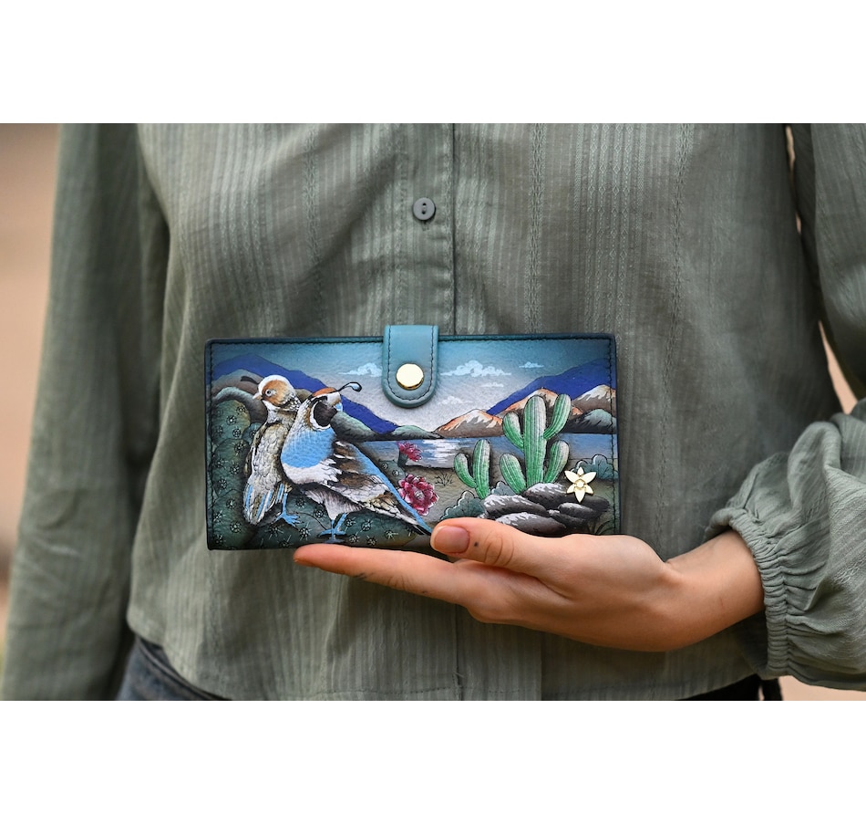 Image 102162_ALTMORE13.jpg, Product 102-162 / Price $122.00, Anuschka Organizer Wallet from Anuschka Handbags on TSC.ca's Fashion department