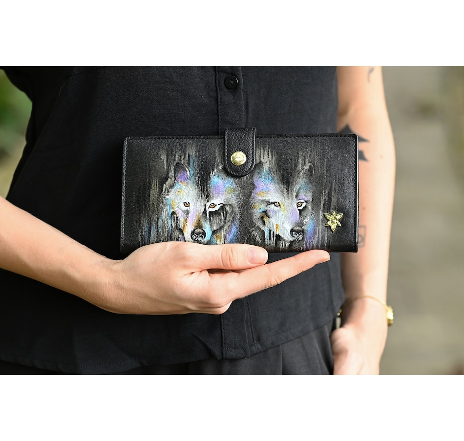 Image 102162_ALTMORE14.jpg, Product 102-162 / Price $122.00, Anuschka Organizer Wallet from Anuschka Handbags on TSC.ca's Fashion department