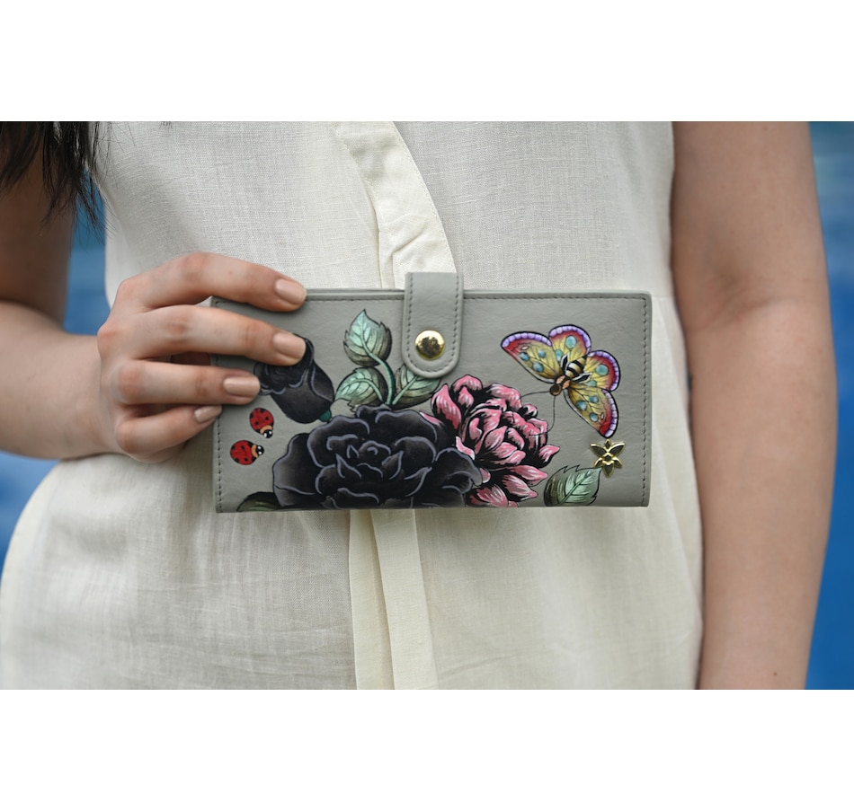 Image 102162_ALTMORE15.jpg, Product 102-162 / Price $122.00, Anuschka Organizer Wallet from Anuschka Handbags on TSC.ca's Fashion department