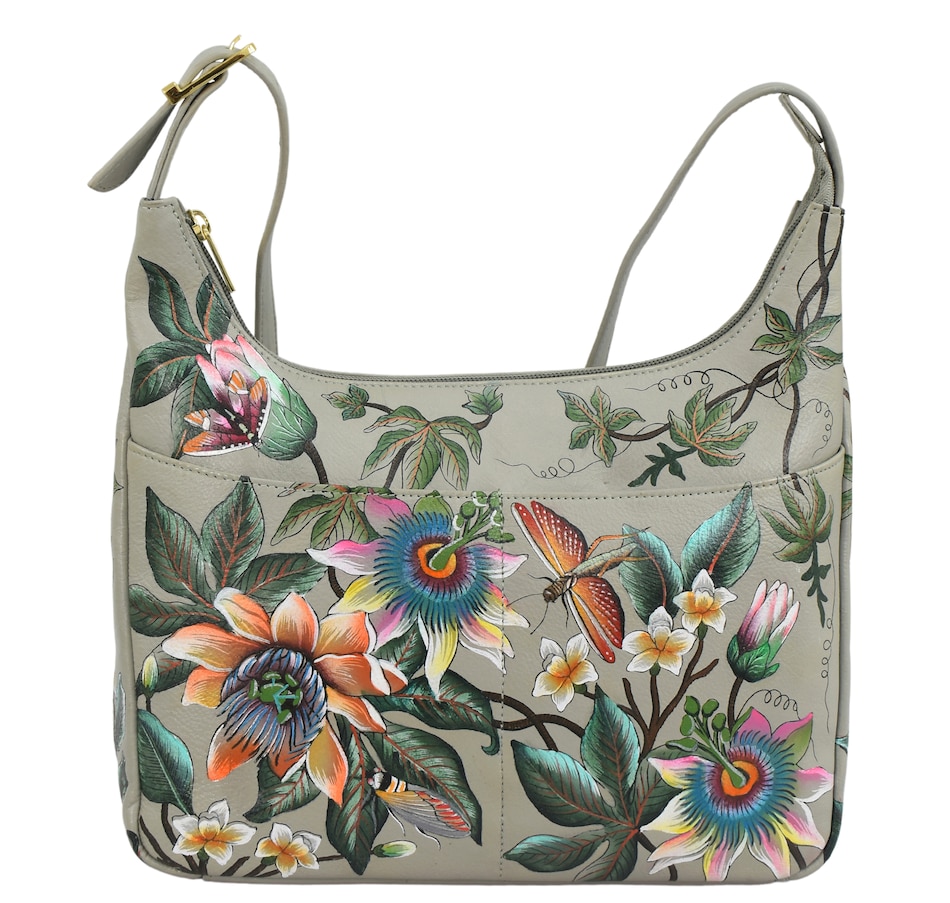 Image 102168_FLRPS.jpg, Product 102-168 / Price $129.88, Anuschka Medium Shoulder Bag from Anuschka Handbags on TSC.ca's Fashion department