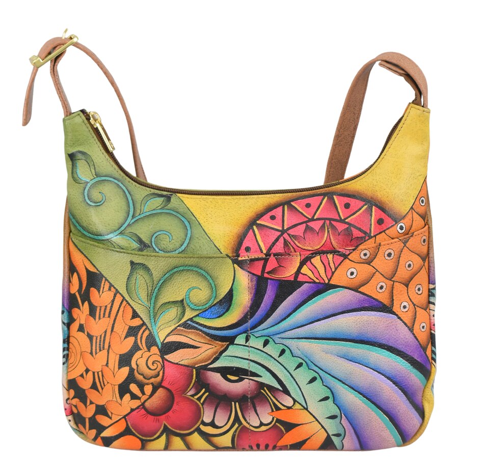 Image 102168_PATGN.jpg, Product 102-168 / Price $129.88, Anuschka Medium Shoulder Bag from Anuschka Handbags on TSC.ca's Fashion department