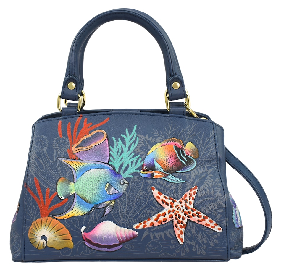 Image 102169_MYSRF.jpg, Product 102-169 / Price $356.00, Anuschka Small Satchel from Anuschka Handbags on TSC.ca's Fashion department