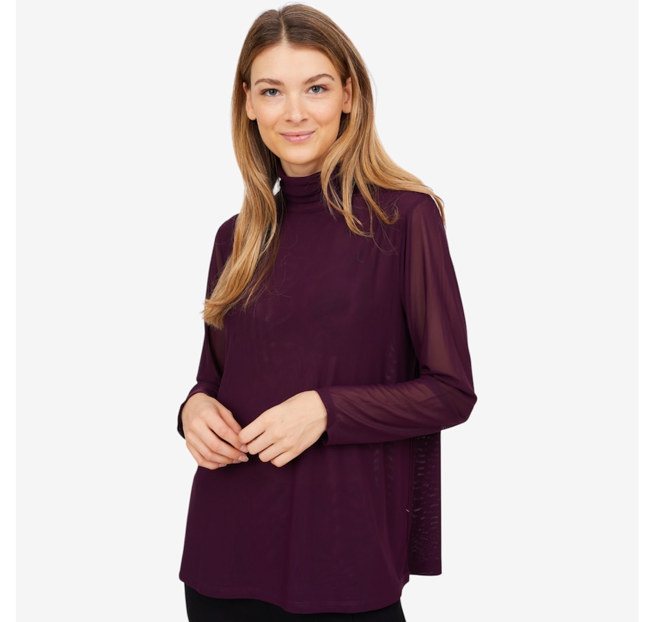 Image 102172_DPP.jpg, Product 102-172 / Price $64.88, Wynne Style Mesh Turtle Neck from Wynnelayers on TSC.ca's Fashion department
