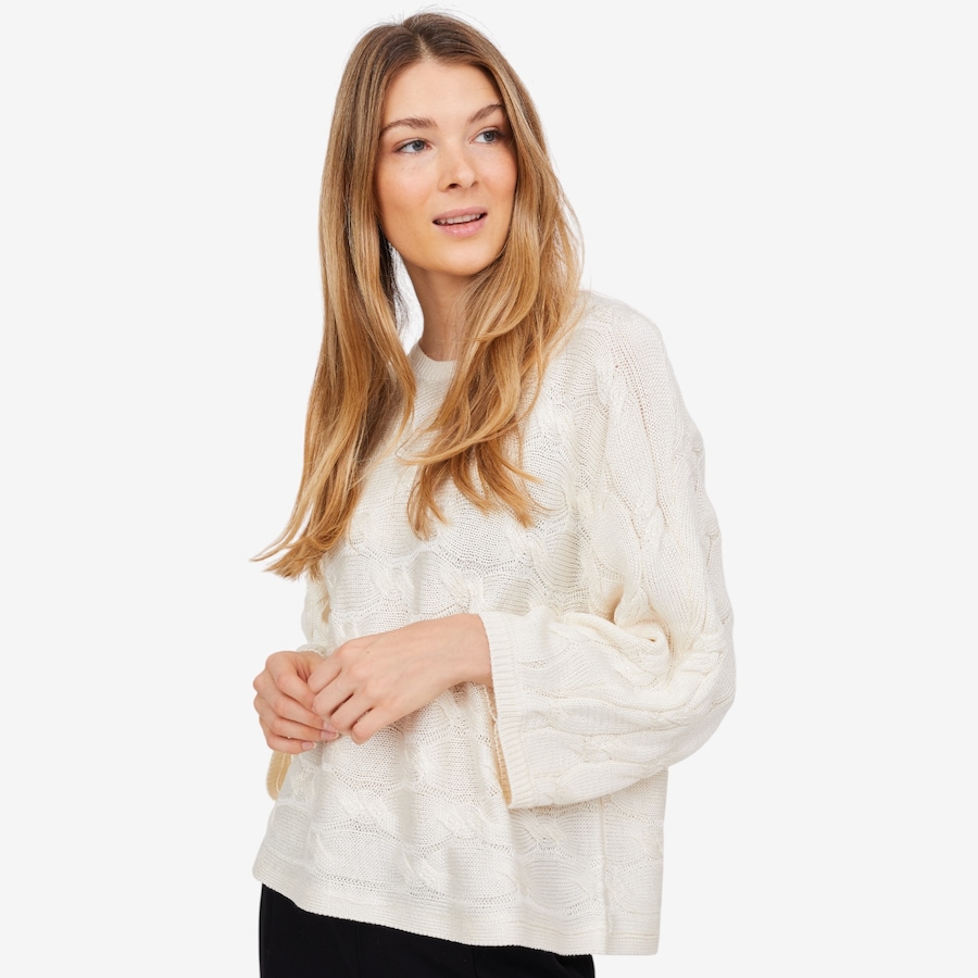 Image 102175_CRM.jpg, Product 102-175 / Price $49.33, Wynne Style Shimmery Cable sweater from Wynnelayers on TSC.ca's Fashion department