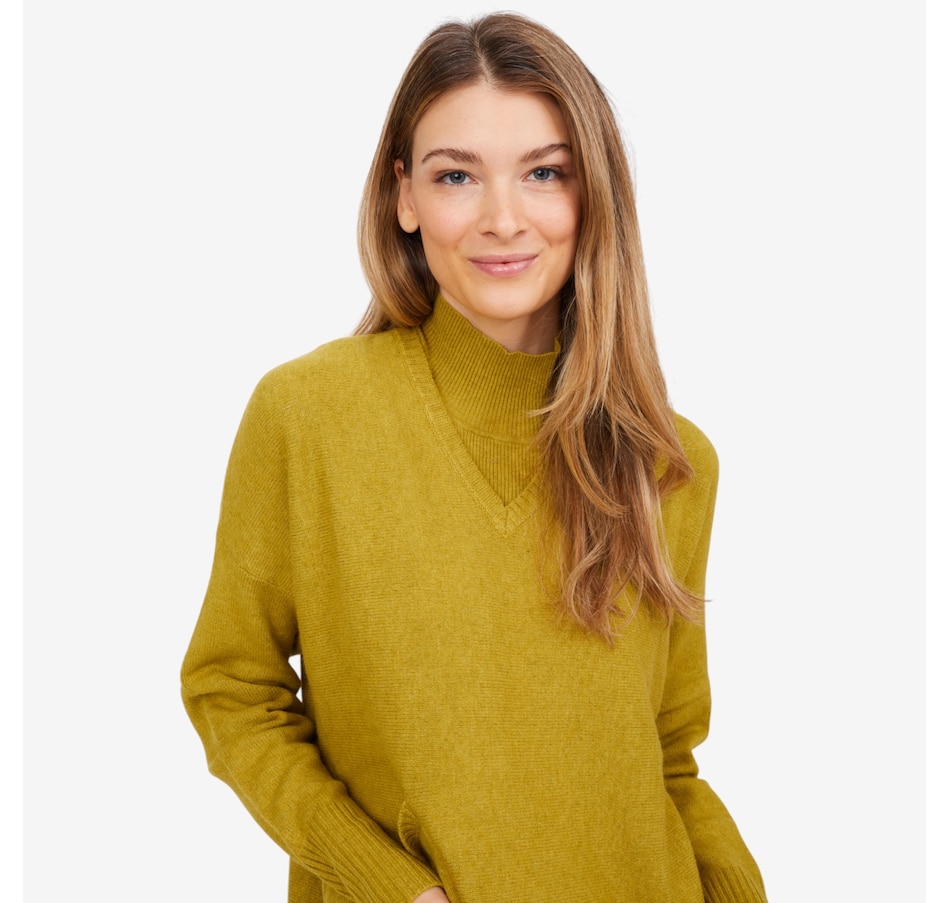 Image 102179_GNOE.jpg, Product 102-179 / Price $34.88, Wynne Style Sweater Knit Dickie from Wynnelayers on TSC.ca's Fashion department