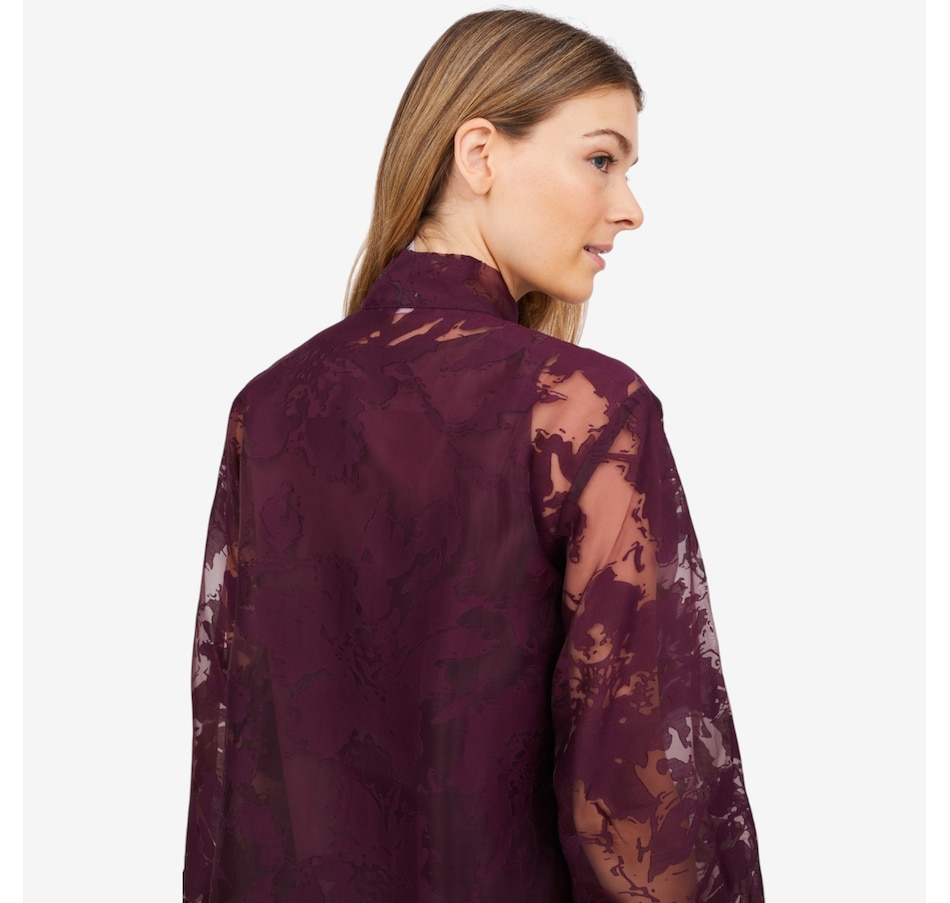 Image 102183_ALTMORE3.jpg, Product 102-183 / Price $89.88, Wynne Style Embellished Chiffon Bow Blouse from Wynnelayers on TSC.ca's Fashion department