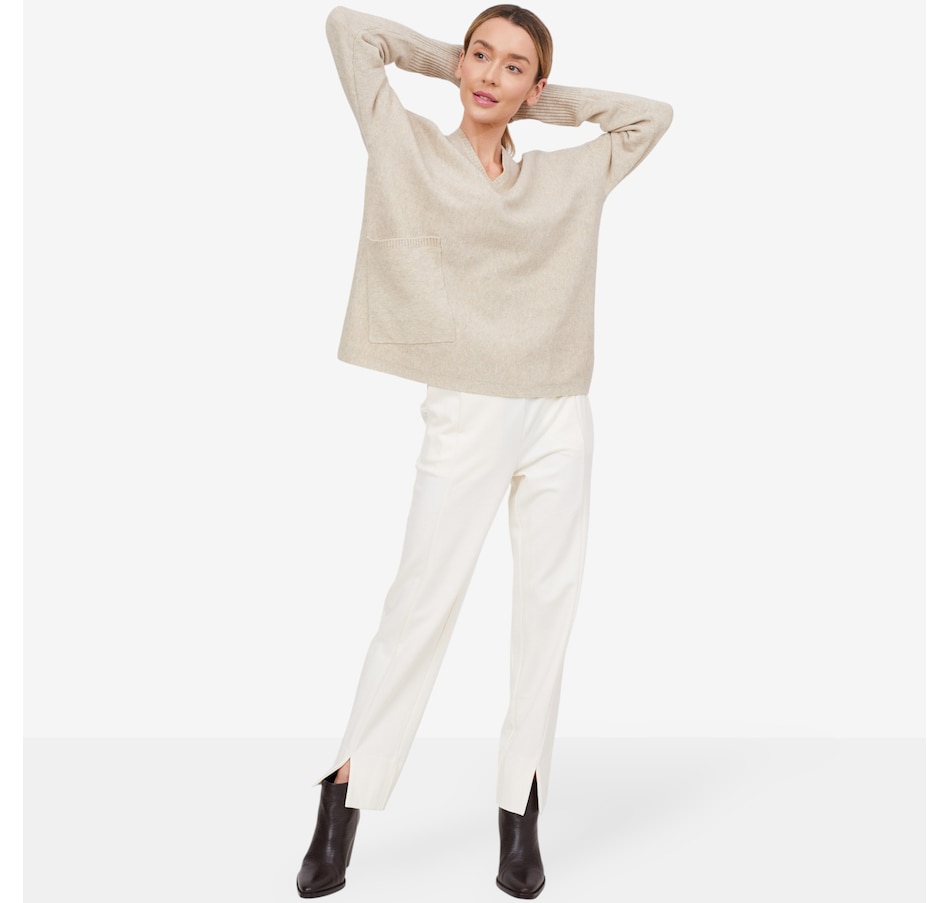 Image 102184_ALTMORE3.jpg, Product 102-184 / Price $74.88, Wynne Style V Neck Sweater with Pocket from Wynnelayers on TSC.ca's Fashion department