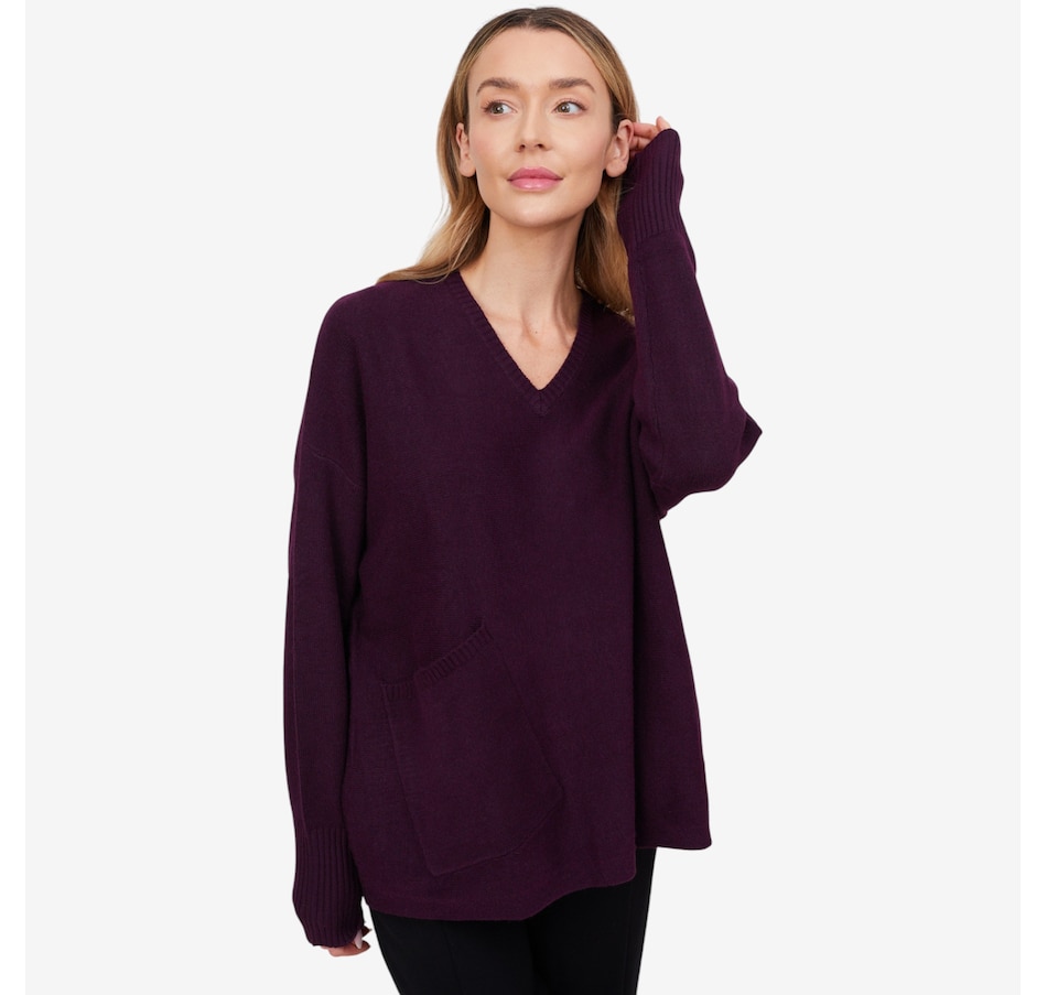 Image 102184_ALTMORE5.jpg, Product 102-184 / Price $74.88, Wynne Style V Neck Sweater with Pocket from Wynnelayers on TSC.ca's Fashion department