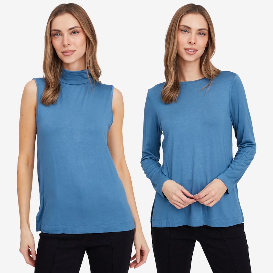 Image 102186_VBL.jpg, Product 102-186 / Price $29.33, Wynne Style Micro Rib Top (2-Pack) from Wynnelayers on TSC.ca's Fashion department