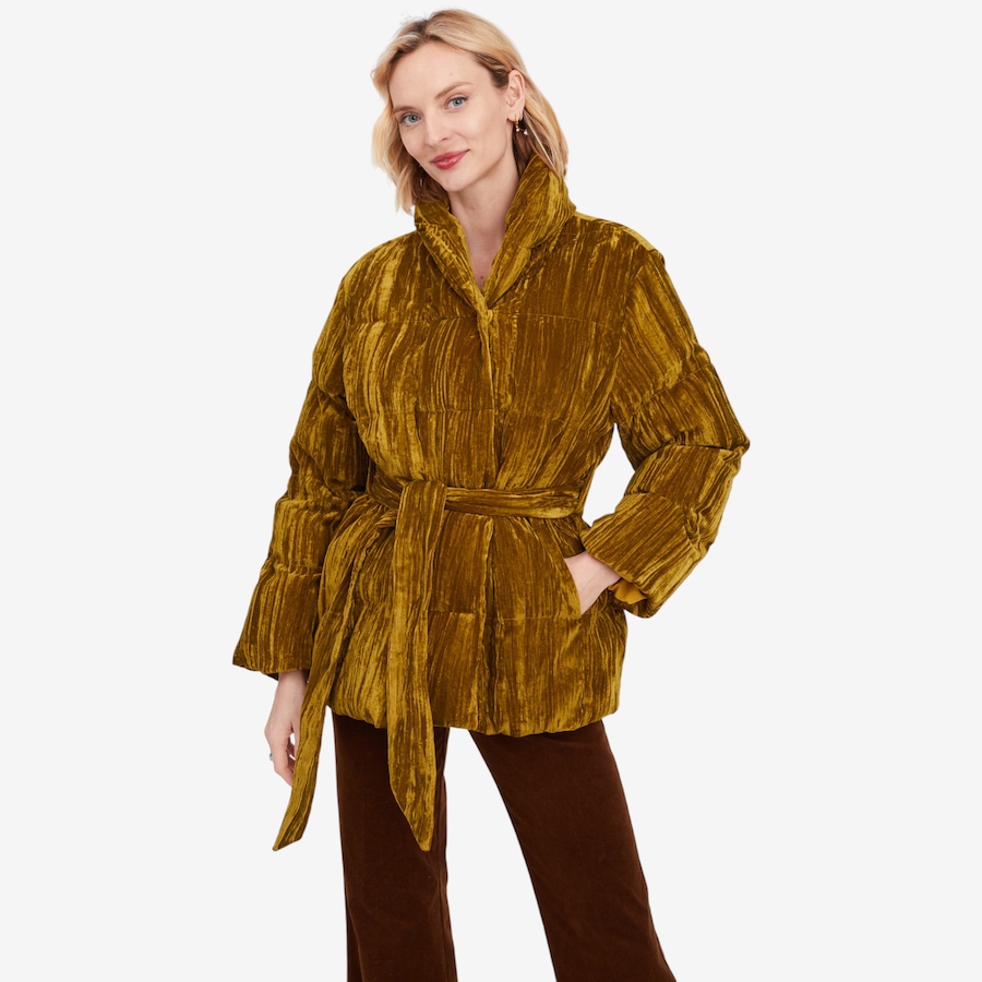 Image 102187_GNOE.jpg, Product 102-187 / Price $79.33, Wynne Style Crinkle Velvet Puffer from Wynnelayers on TSC.ca's Fashion department