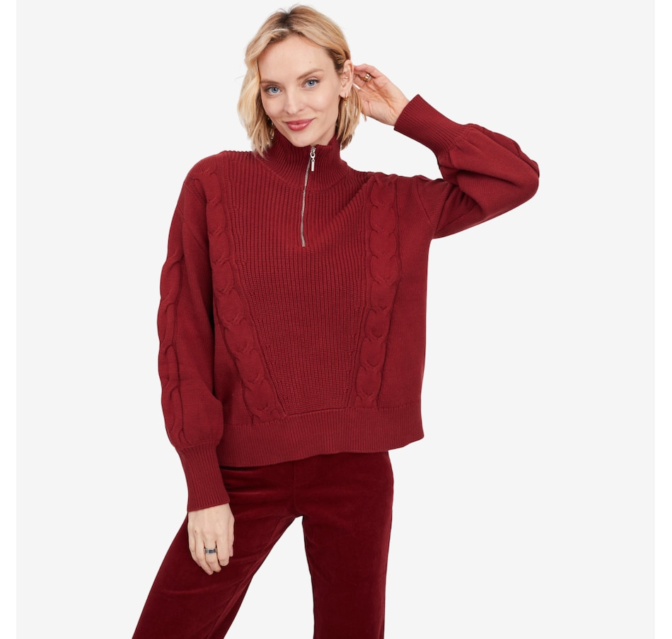 Image 102189_CBNT.jpg, Product 102-189 / Price $109.90, Wynne Style Cotton Blend Sweater from Wynnelayers on TSC.ca's Fashion department
