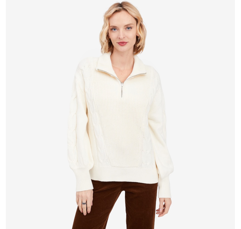 Image 102189_CRM.jpg, Product 102-189 / Price $109.90, Wynne Style Cotton Blend Sweater from Wynnelayers on TSC.ca's Fashion department