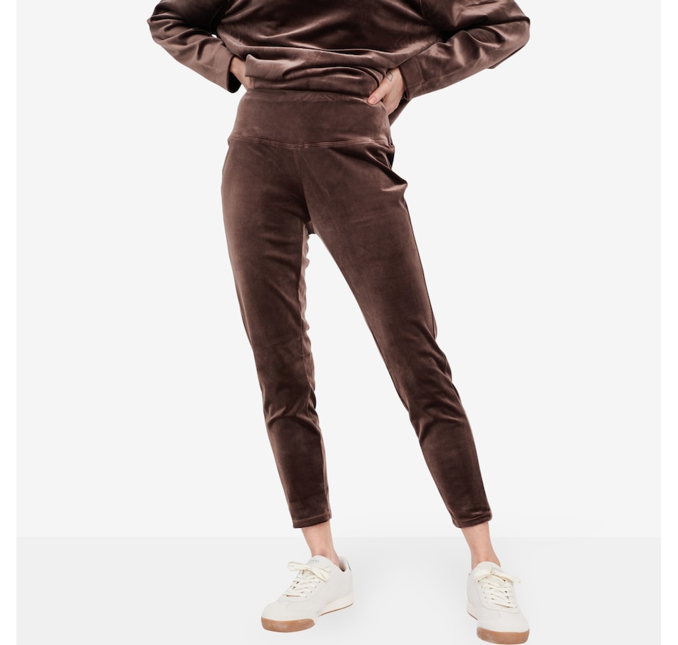 Image 102190_BITCO.jpg, Product 102-190 / Price $79.90, Wynne Style Luxe Velour Legging from Wynnelayers on TSC.ca's Fashion department