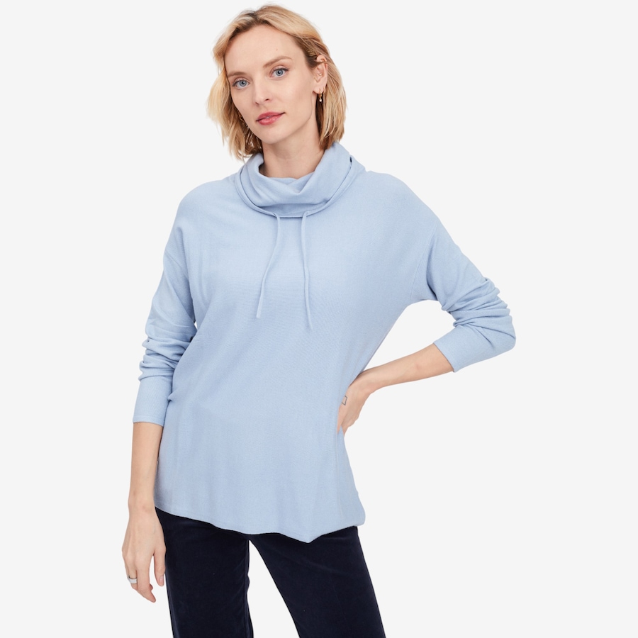 Image 102191_ALTMORE2.jpg, Product 102-191 / Price $39.33, Wynne Style Kiss of Cashmere Drawstring Neck Sweater from Wynnelayers on TSC.ca's Fashion department