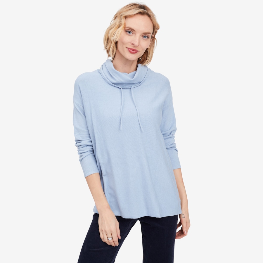 Image 102191_PWB.jpg, Product 102-191 / Price $39.33, Wynne Style Kiss of Cashmere Drawstring Neck Sweater from Wynnelayers on TSC.ca's Fashion department