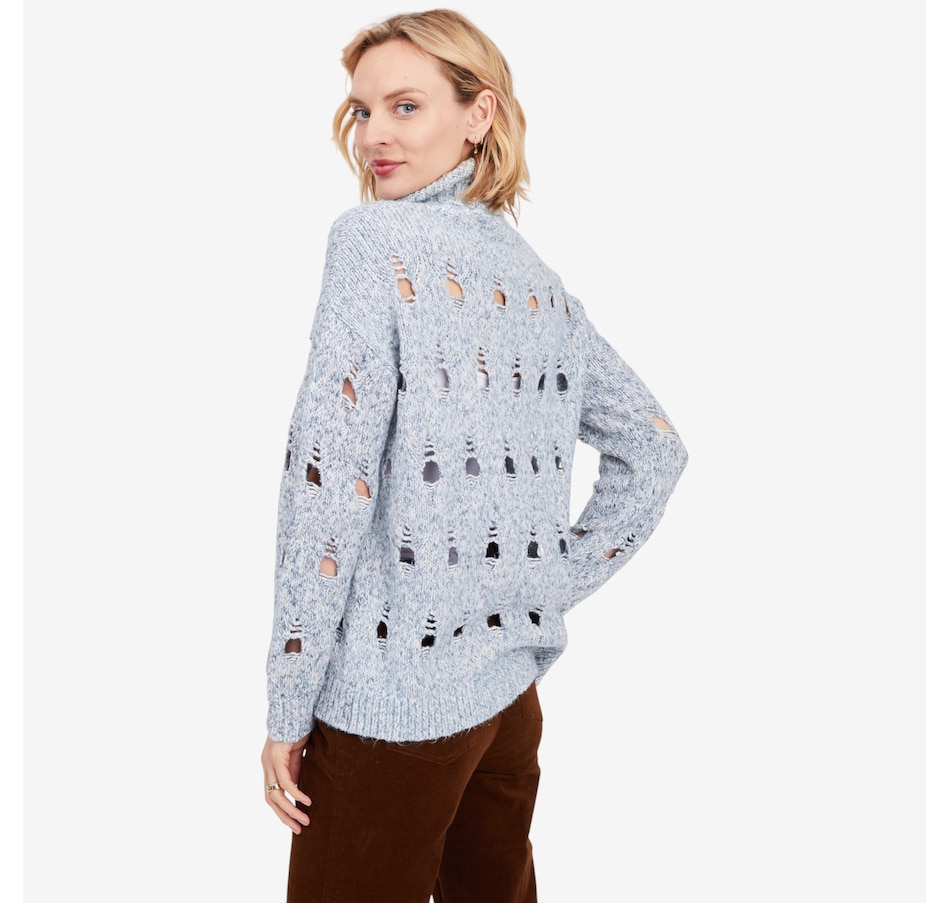 Image 102194_ALTMORE2.jpg, Product 102-194 / Price $114.90, Wynne Style Marled Open Stitch Sweater from Wynnelayers on TSC.ca's Fashion department