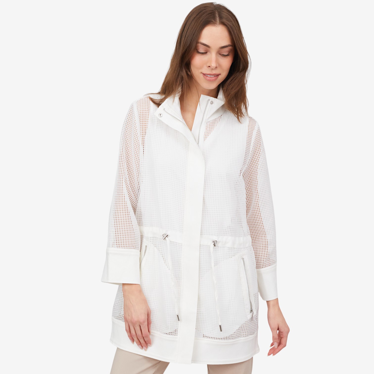 Wynne Style Flatterfit Mesh Jacket - TSC.ca