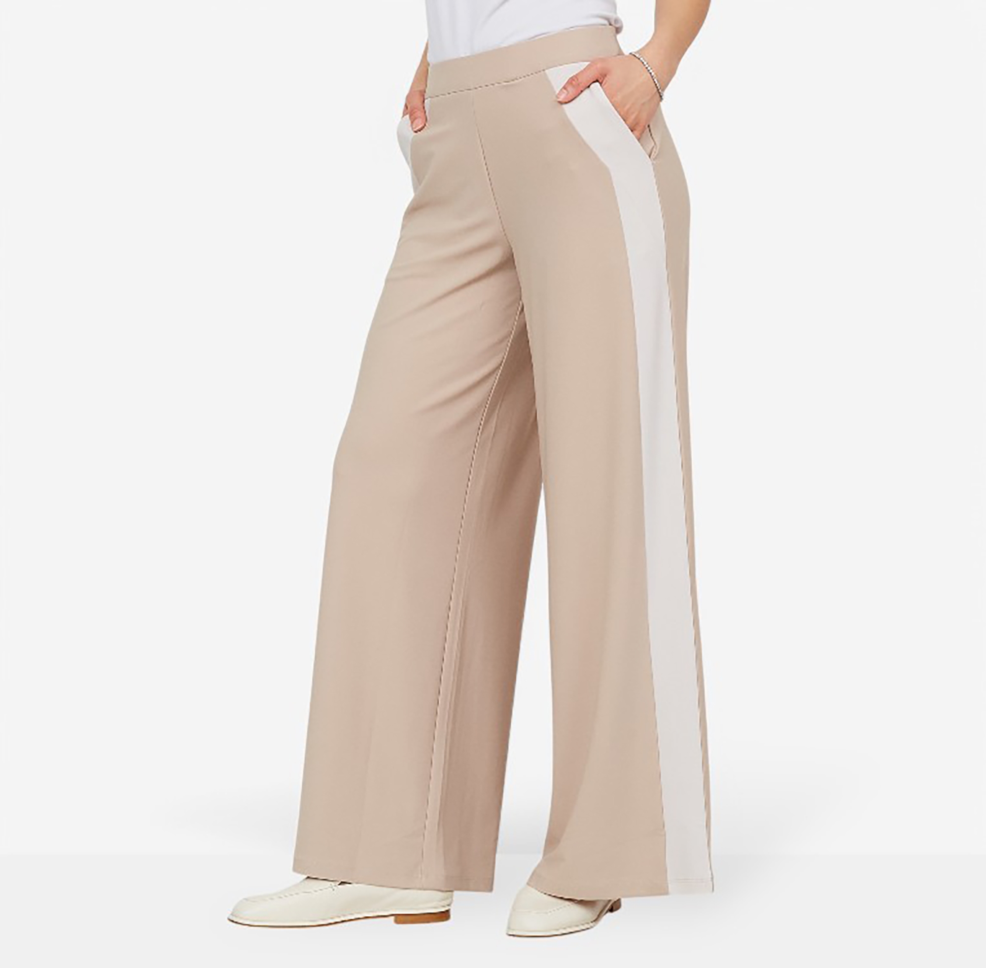 Wynne Style Luxe Crepe Side Stripe Pant - TSC.ca