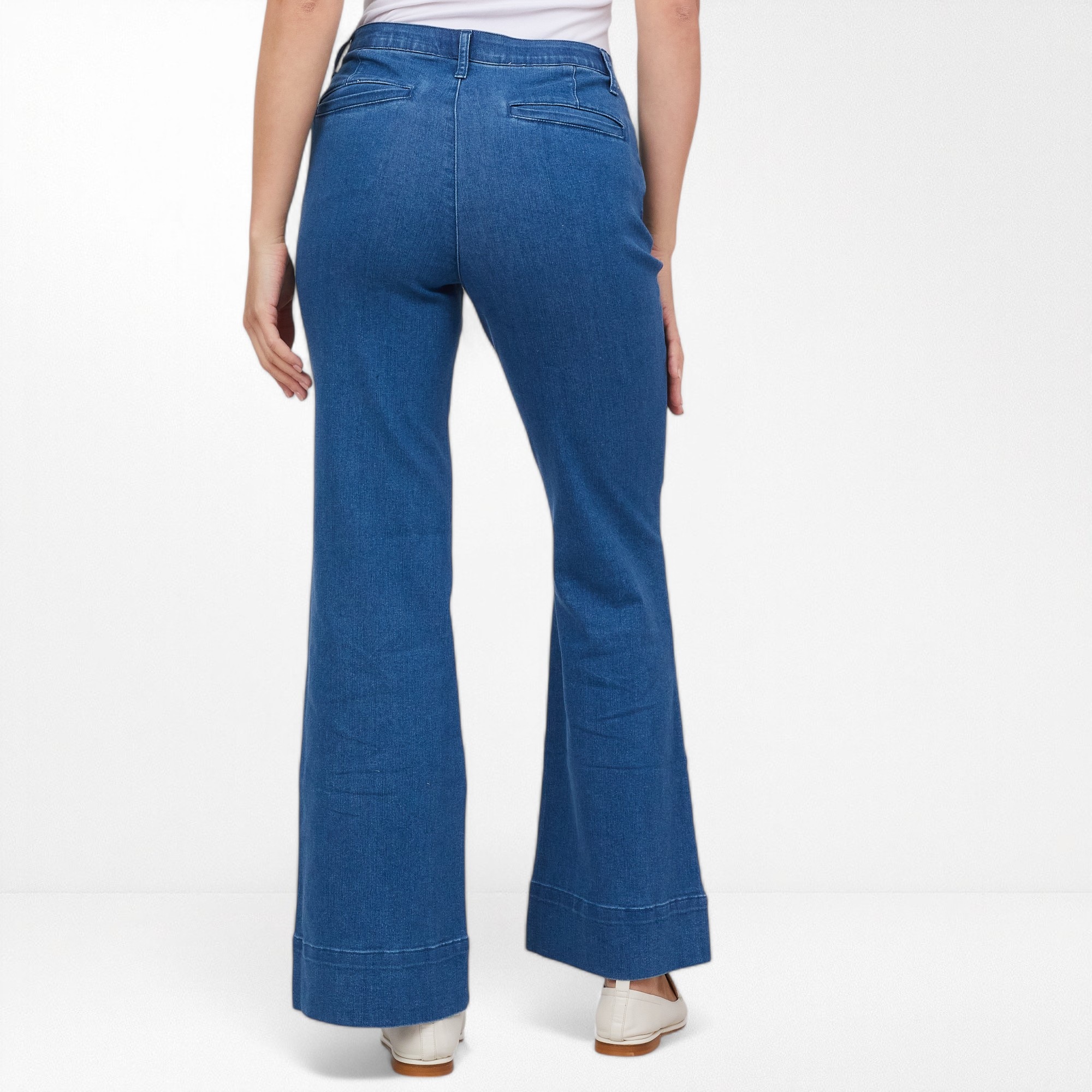 Wynne Style Denim Flared Pant - TSC.ca
