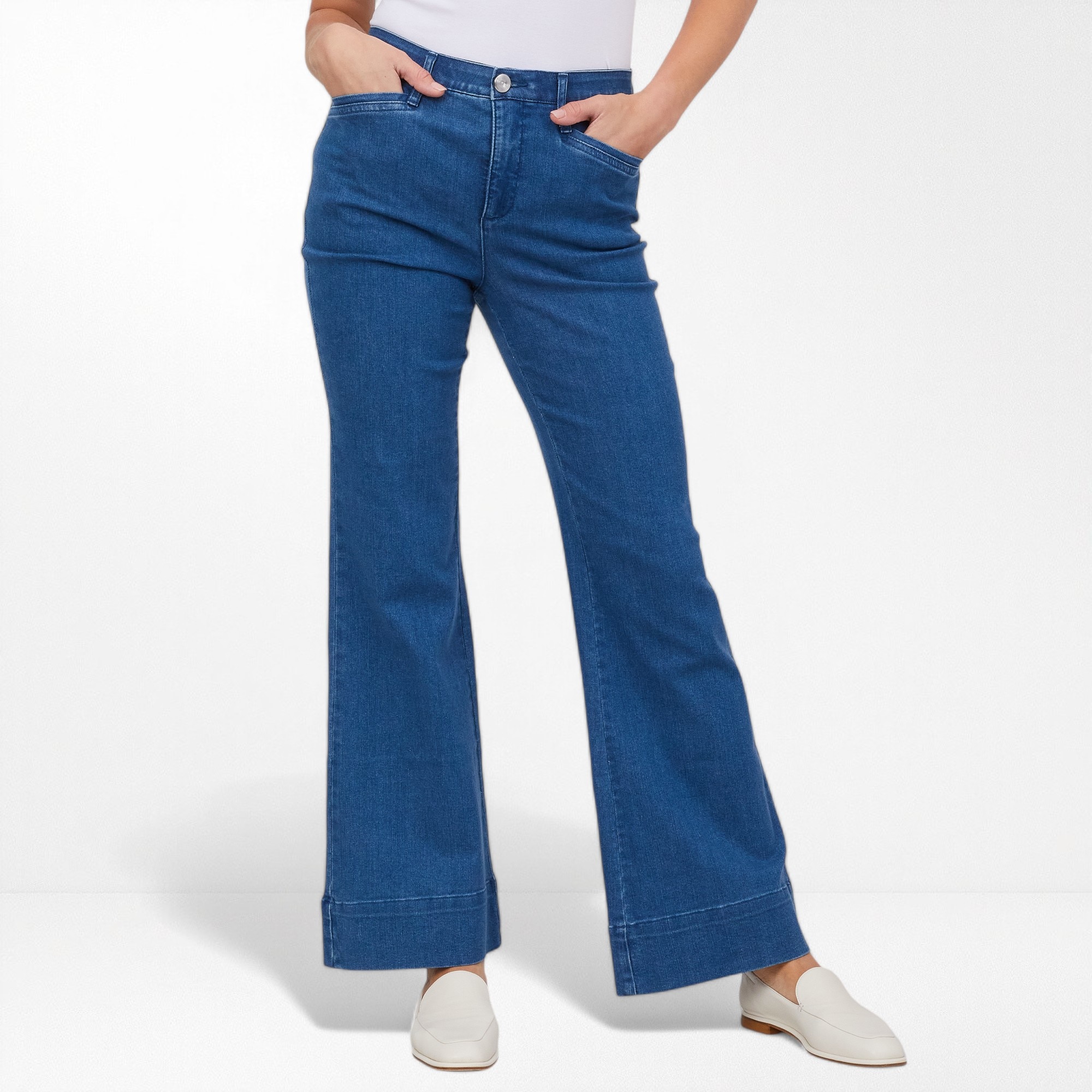 Wynne Style Denim Flared Pant - TSC.ca