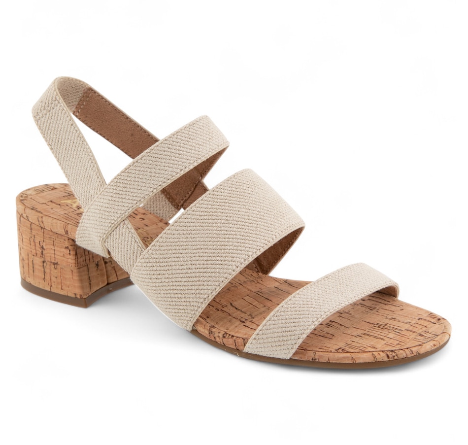 Image 102281_NAT.jpg, Product 102-281 / Price $59.88, Aerosoles Chara Elastic Strap Heeled Sandal from Aerosoles on TSC.ca's Shoes department