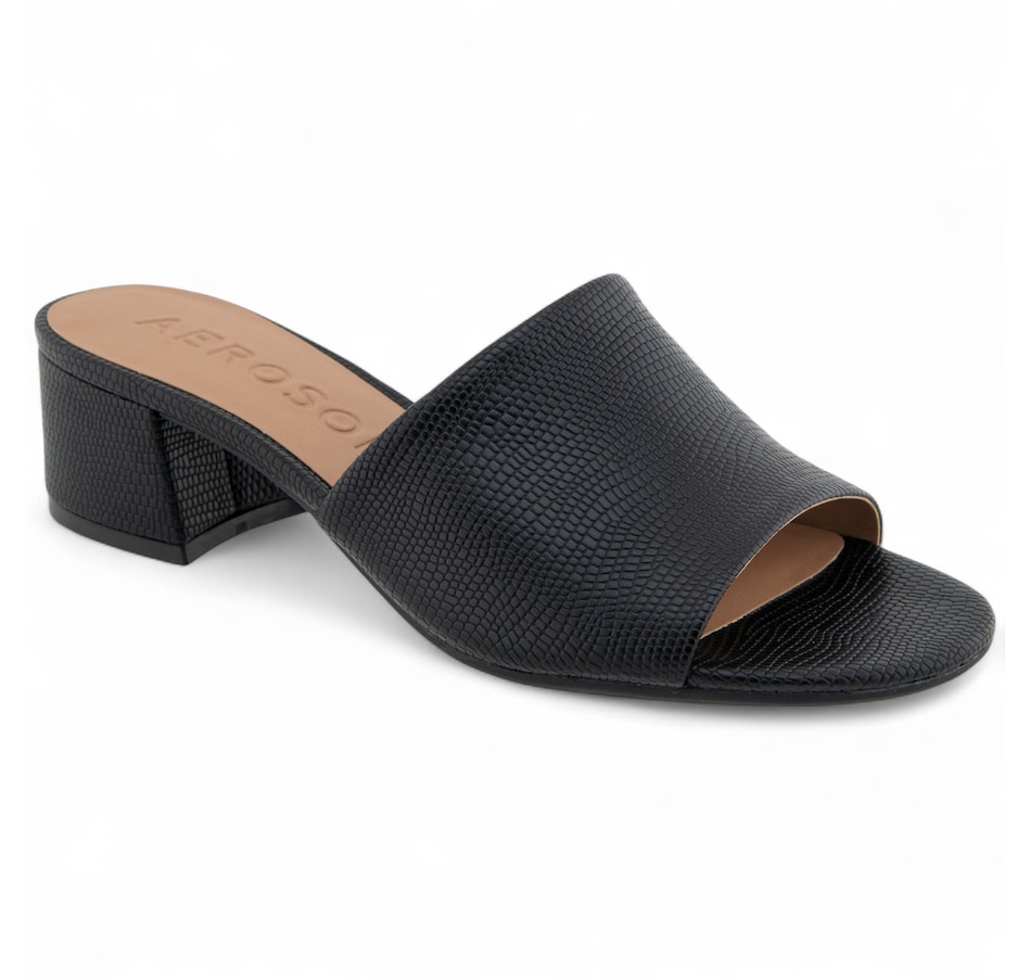 Aerosoles Como Heeled Slide Sandal