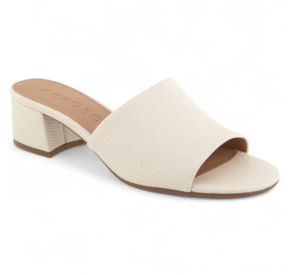 Image 102282_EGGNG.jpg, Product 102-282 / Price $39.33, Aerosoles Como Heeled Slide Sandal from Aerosoles on TSC.ca's Shoes department
