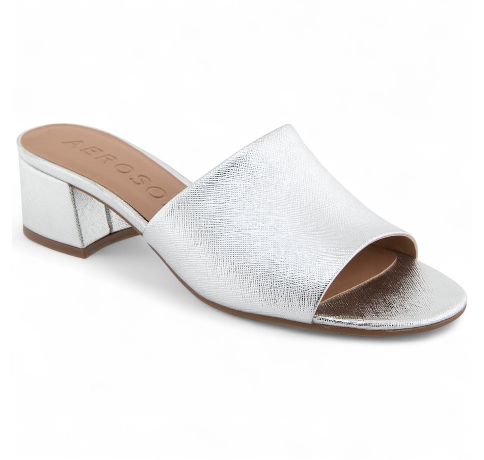 Image 102282_SLMT.jpg, Product 102-282 / Price $39.33, Aerosoles Como Heeled Slide Sandal from Aerosoles on TSC.ca's Shoes department