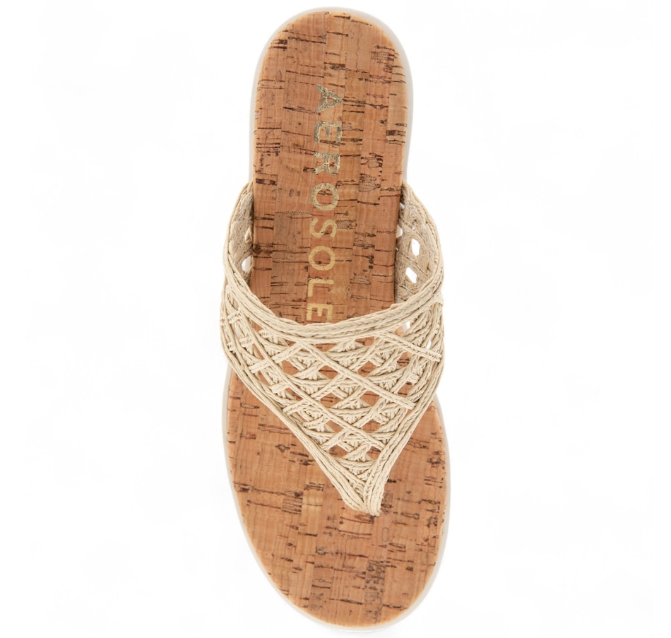 Image 102287_ALTMORE4.jpg, Product 102-287 / Price $99.99, Aerosoles Ivie Wedge Thong Sandal from Aerosoles on TSC.ca's Shoes department