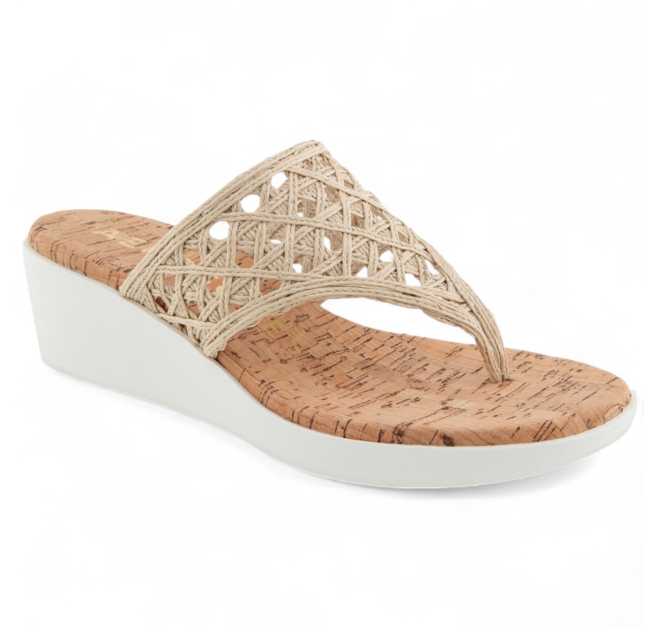 Image 102287_NAT.jpg, Product 102-287 / Price $99.99, Aerosoles Ivie Wedge Thong Sandal from Aerosoles on TSC.ca's Shoes department