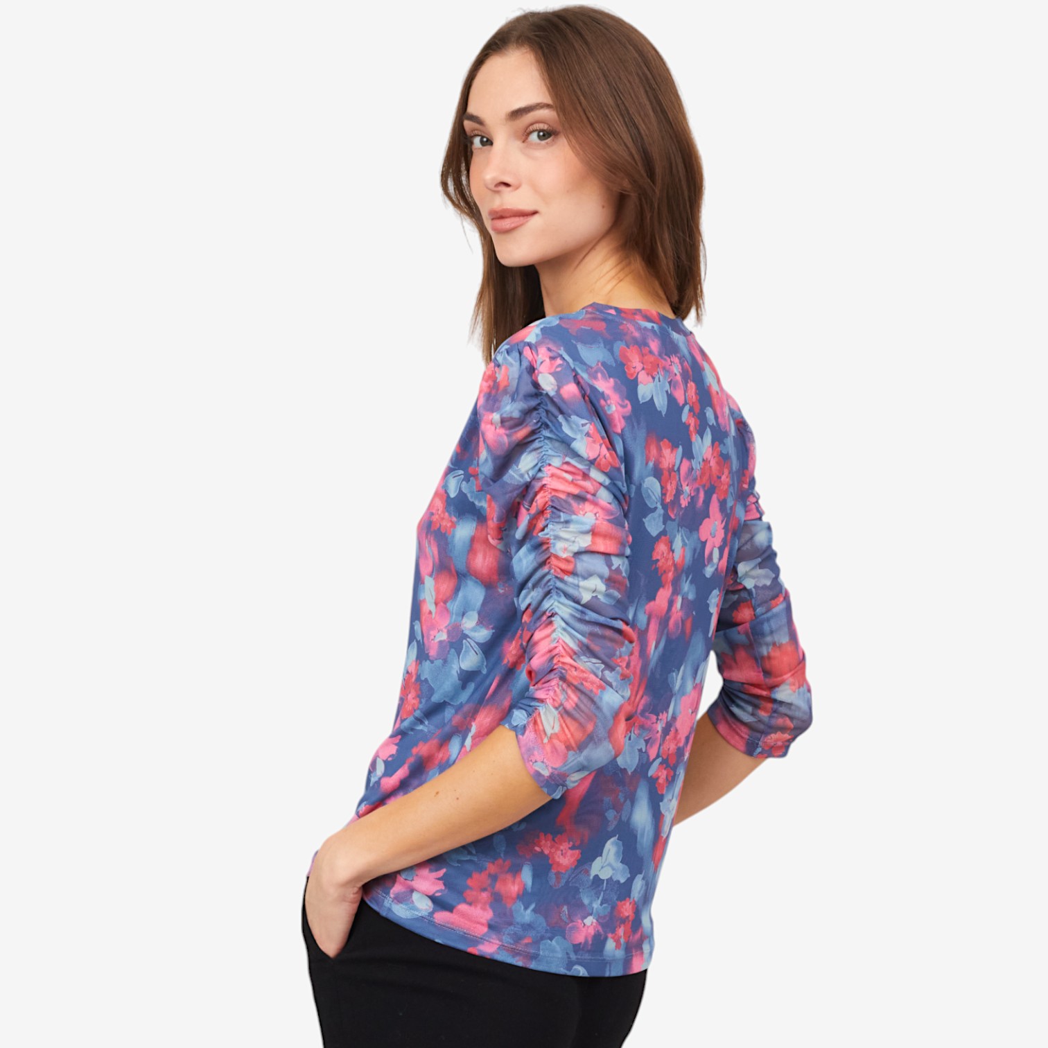 Crystal Kobe Stretch Mesh Top - TSC.ca