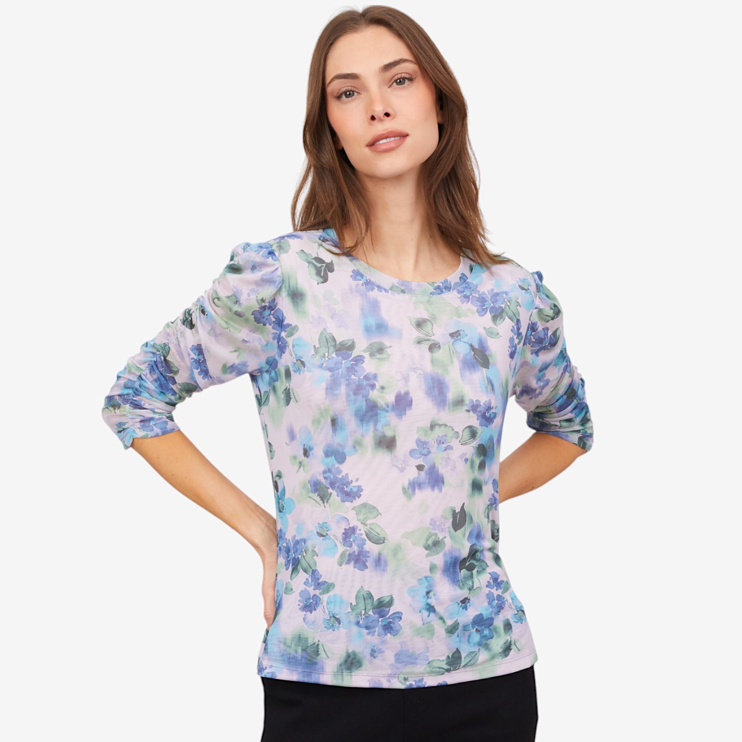 Crystal Kobe Stretch Mesh Top - TSC.ca