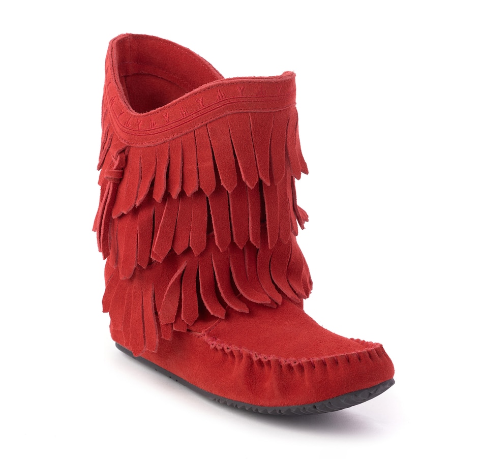 Image 102324_RED.jpg, Product 102-324 / Price $175.00, Manitobah Dancer Mid Boot from Manitobah on TSC.ca's Shoes department