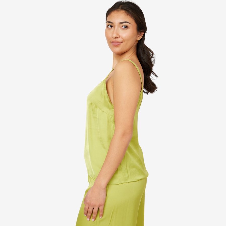 Image 102391_ALTMORE1.jpg, Product 102-391 / Price $19.33, Aggel Knitwear Satin Tank Top with Knitted Details from Aggel on TSC.ca's Fashion department