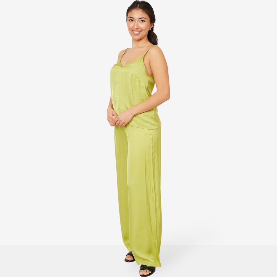 Image 102391_ALTMORE2.jpg, Product 102-391 / Price $19.33, Aggel Knitwear Satin Tank Top with Knitted Details from Aggel on TSC.ca's Fashion department