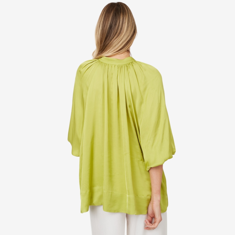Image 102393_ALTMORE4.jpg, Product 102-393 / Price $59.33, Aggel Knitwear Satin Blouse with Knitted Details from Aggel on TSC.ca's Fashion department