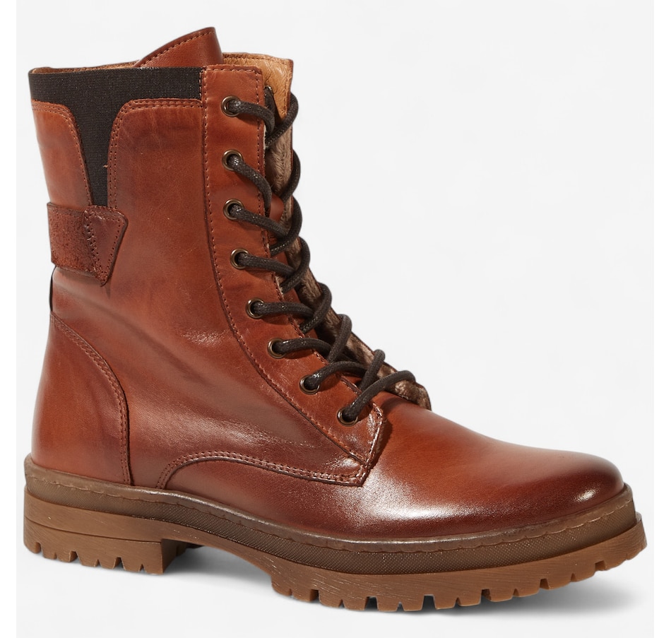 Image 102439_BRND.jpg, Product 102-439 / Price $254.95, Miz Mooz Adyson Faux Fur Lined Short Boot from Miz Mooz on TSC.ca's Shoes department