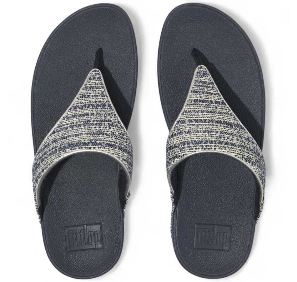 Image 102451_ALTMORE4.jpg, Product 102-451 / Price $69.88, FitFlop Lulu Shimmerweave Toe Post Sandal from FitFlop on TSC.ca's Shoes department