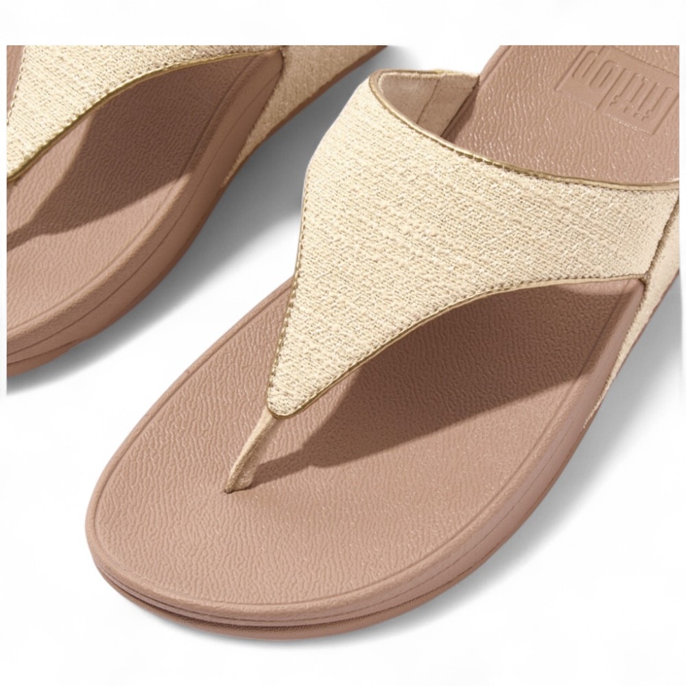 FitFlop Lulu Shimmerweave Toe Post Sandal - TSC.ca