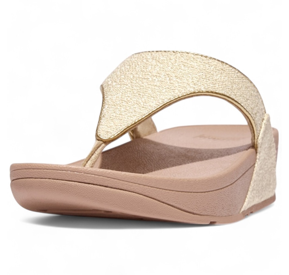 Image 102451_STN.jpg, Product 102-451 / Price $69.88, FitFlop Lulu Shimmerweave Toe Post Sandal from FitFlop on TSC.ca's Shoes department